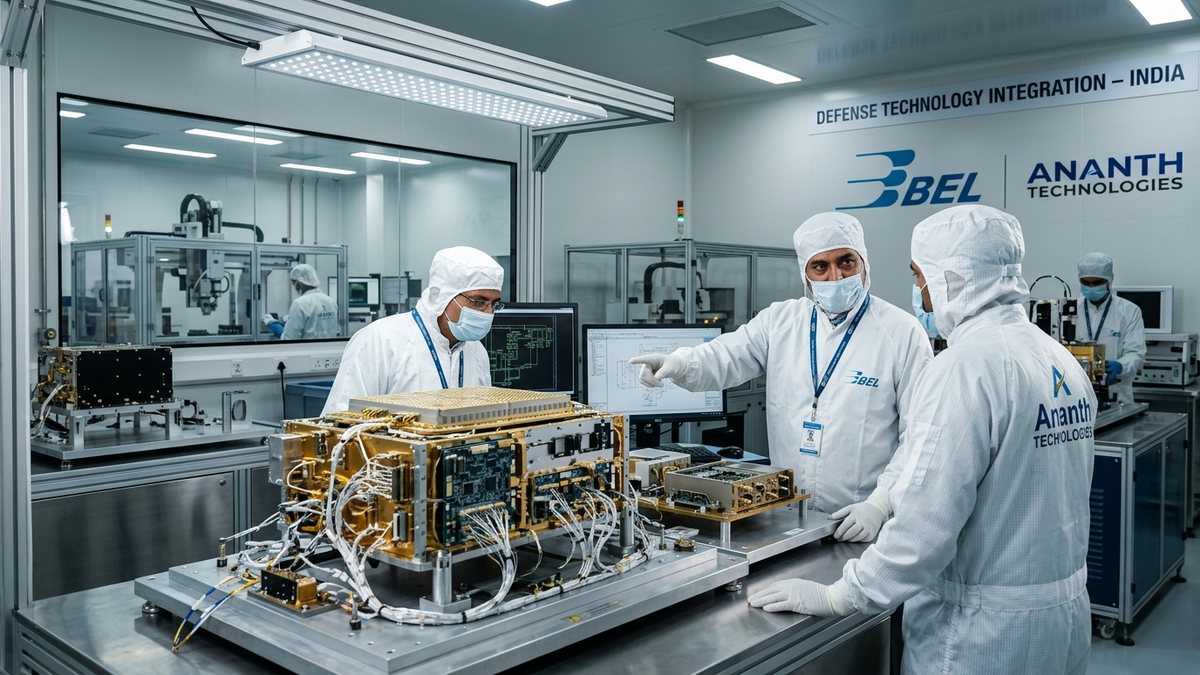 Bharat Electronics (BEL) and Ananth Technologies Join Forces in Strategic MoU for Sovereign Defense and Aerospace Systems