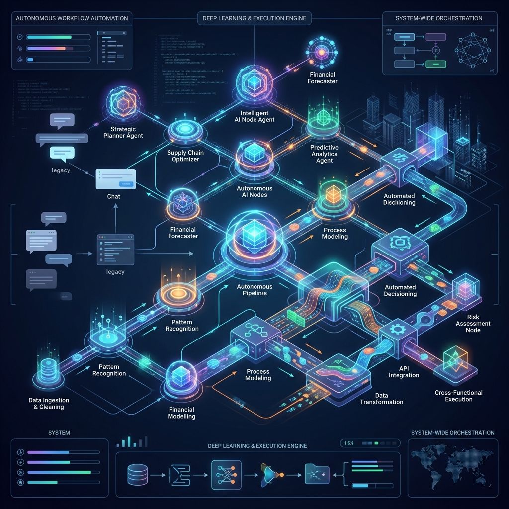 Enterprise AI Shifts Beyond Chatbots to Deep Autonomous Business Automation