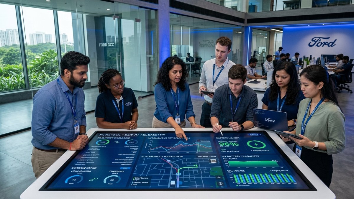 Ford India GCC Expands Operations with 500 New Tech Hires in AI, Connected Vehicles, and Enterprise Cloud