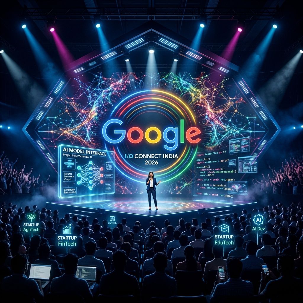Google Unveils New AI Tools and Startup Programs at I/O Connect India 2026