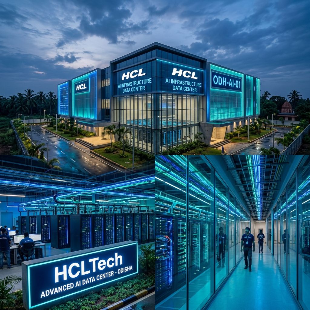 HCLTech & Sarvam AI to Build $1.48B AI Data Center in Odisha