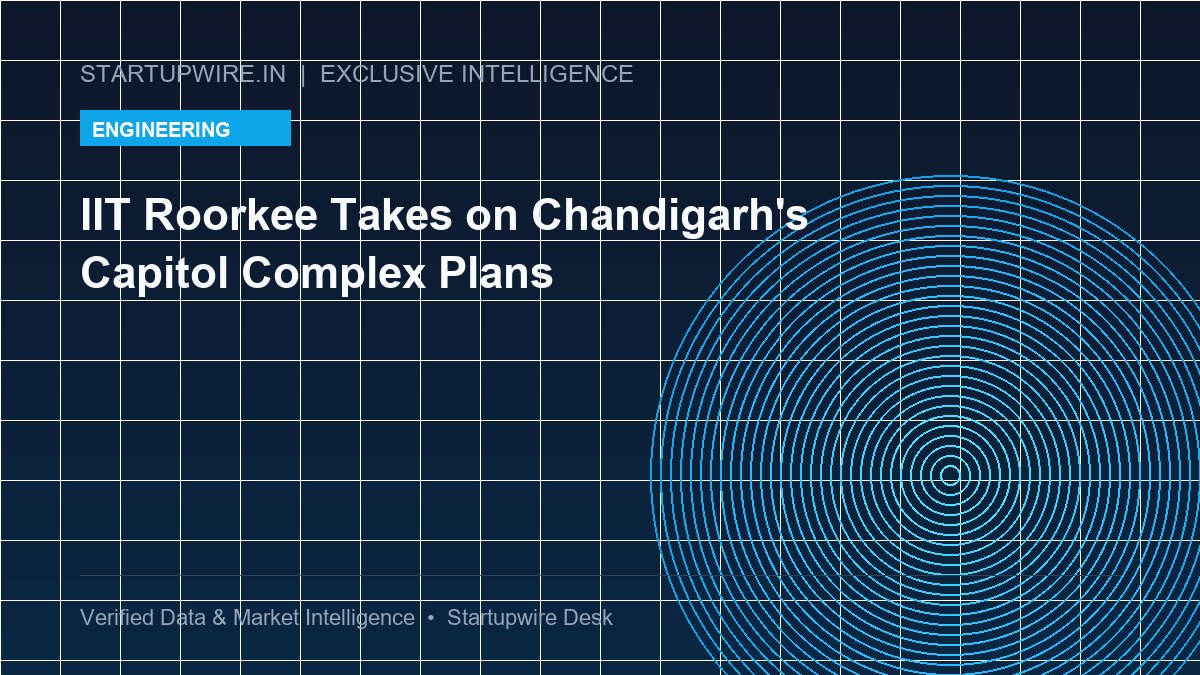 IIT Roorkee Takes on Chandigarh's Capitol Complex Plans