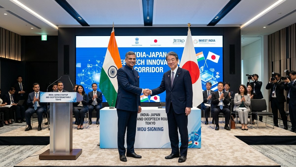 India and Japan Deepen Strategic Tech Alliance with Proposed $1 Billion Deeptech Fund and Innovation Corridor