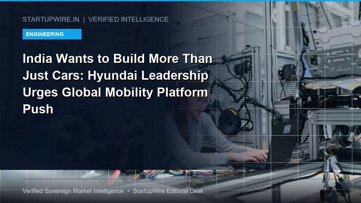 India Wants to Build More Than Just Cars: Hyundai Leadership Urges Global Mobility Platform Push
