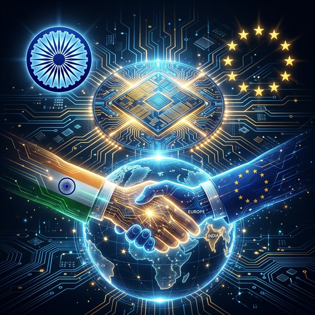 India-EU Expand AI & Semiconductor Collaboration