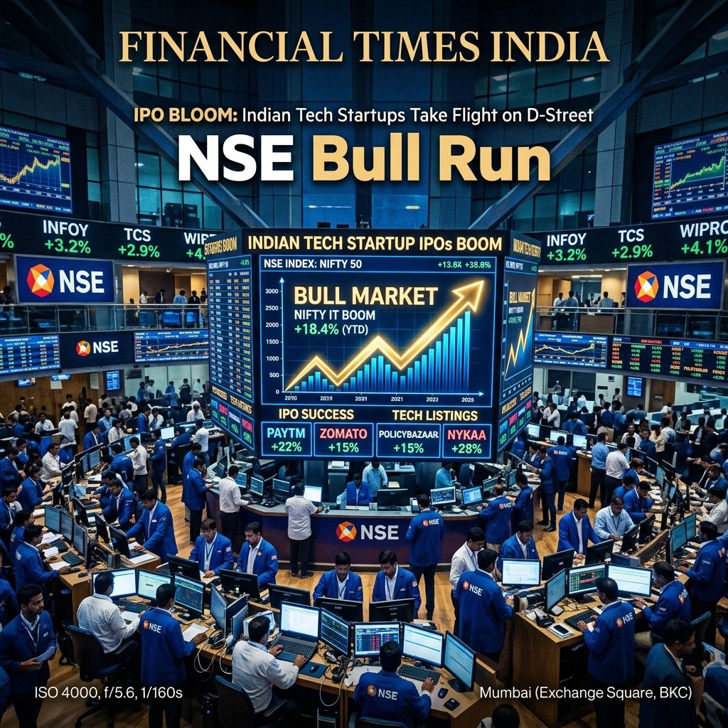 India's Startup Ecosystem Sees IPO Momentum Accelerate with Over 50 Ventures Preparing Public Listings