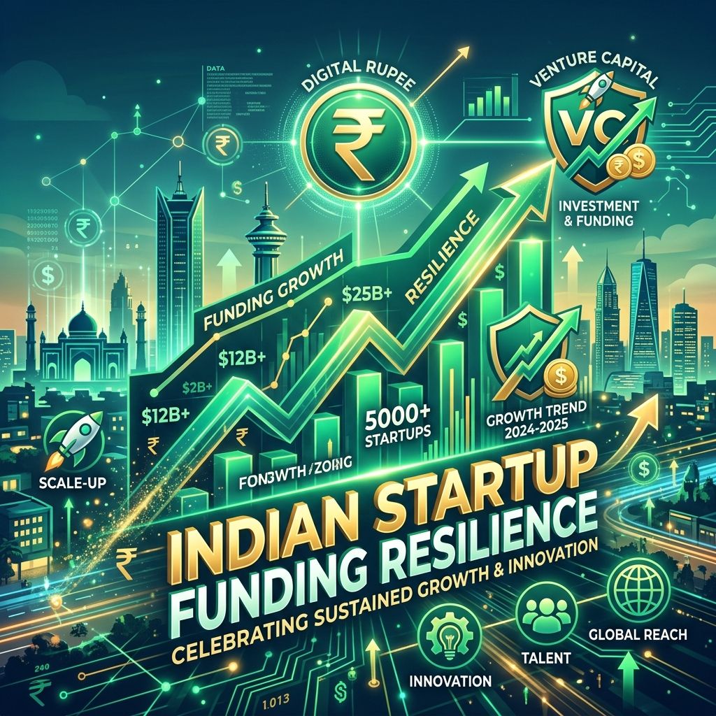 Indian Startup Funding Momentum Stays Strong Amid Quality Flight & Sector Maturity