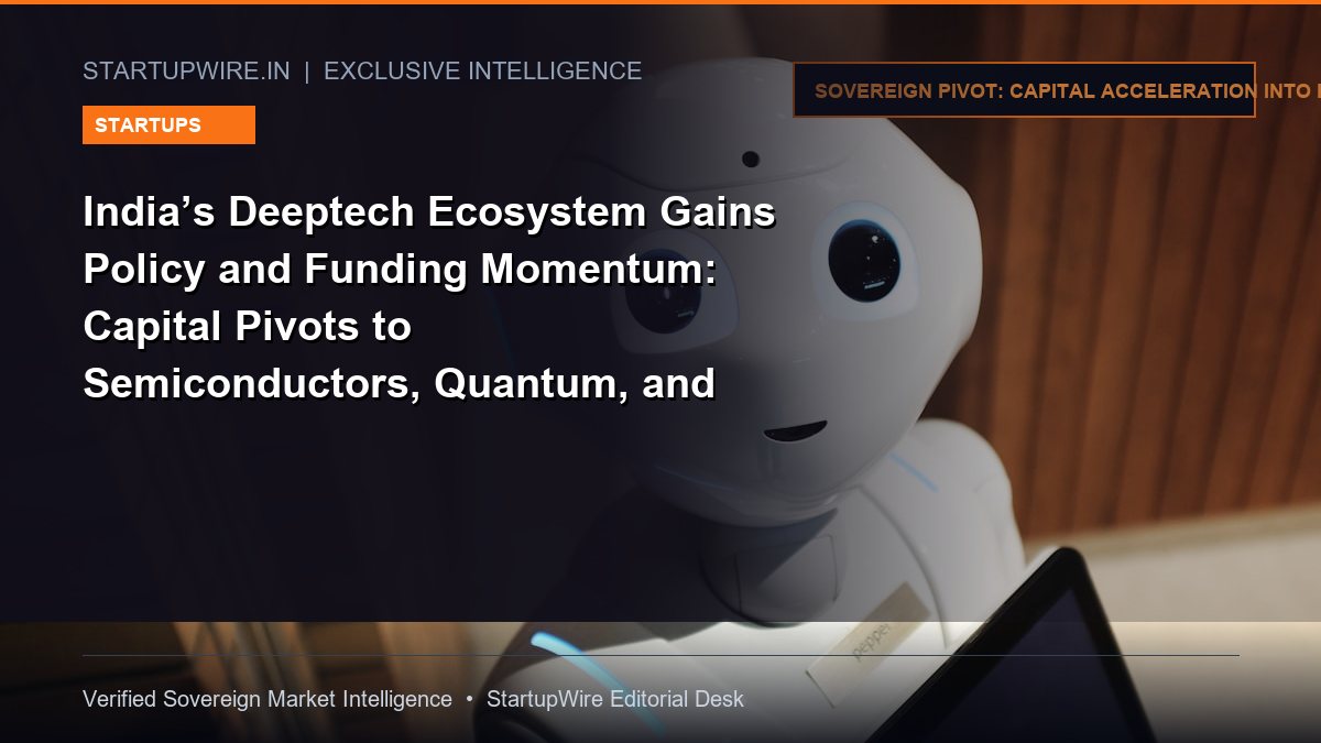India’s Deeptech Ecosystem Gains Policy and Funding Momentum: Capital Pivots to Semiconductors, Quantum, and Hard Tech