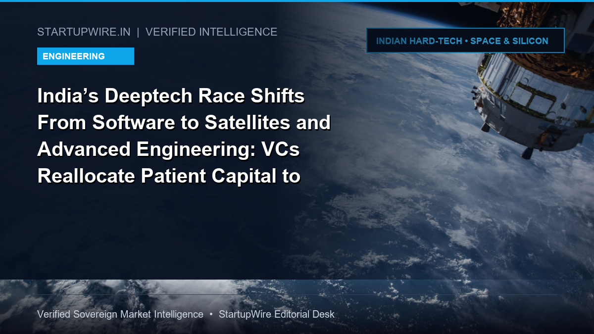India’s Deeptech Race Shifts From Software to Satellites and Advanced Engineering: VCs Reallocate Patient Capital to Space, Silicon, and Robotics
