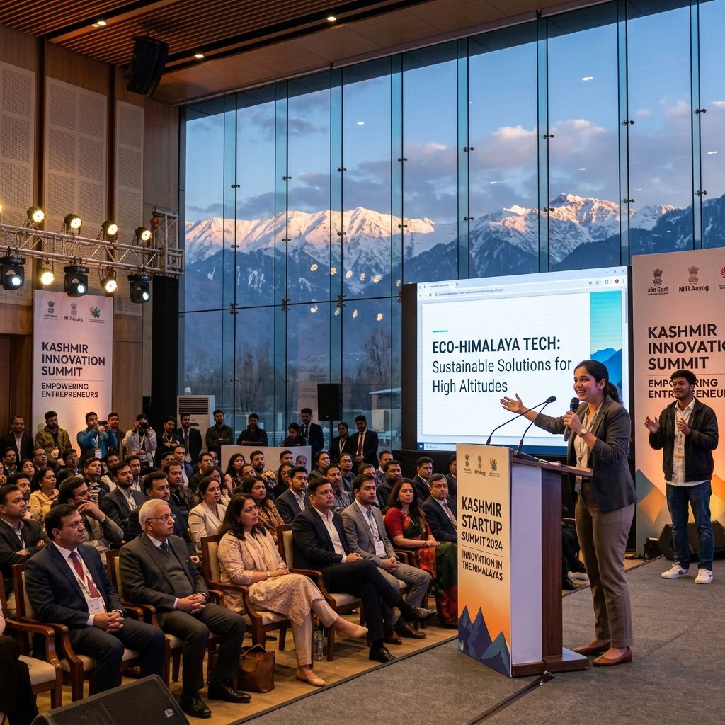 Startup Summit in Kashmir Showcases Next Generation of Innovators