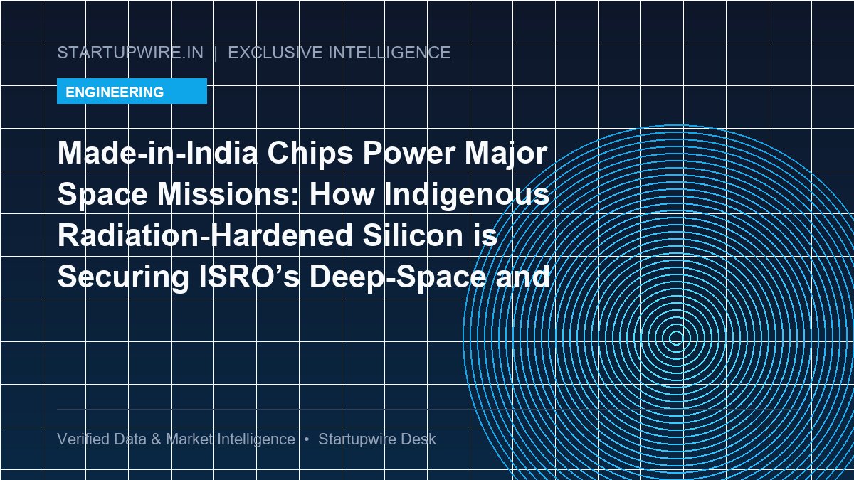 Made-in-India Chips Power Major Space Missions: How Indigenous Radiation-Hardened Silicon is Securing ISRO’s Deep-Space and Satellite Future
