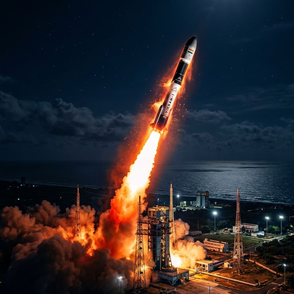 Skyroot Set for Historic Private Orbital Launch