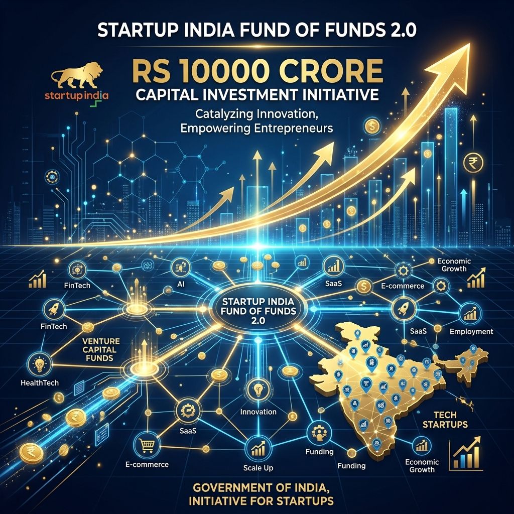 Startup India Fund of Funds 2.0 Gains Momentum